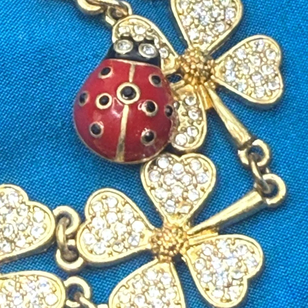 Oscar de la Renta ladybug bracelet
